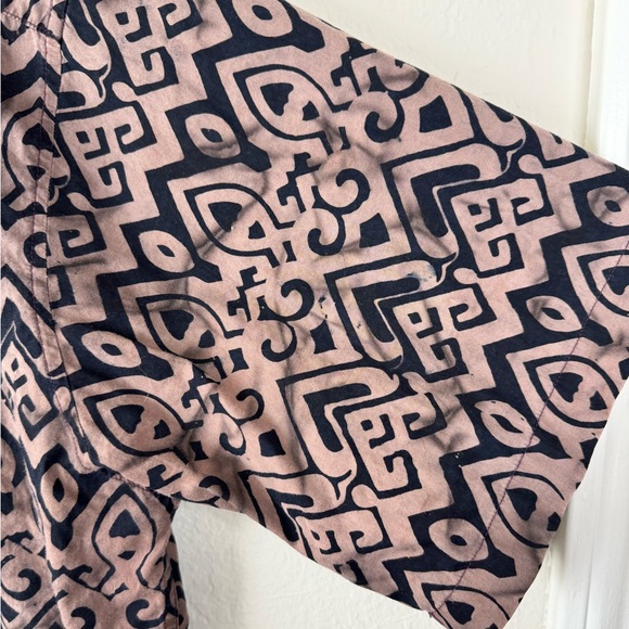 Johari West Short Sleeve Tie Die Hawaiian Button Up Shirt XL‎ - Picture 8 of 12